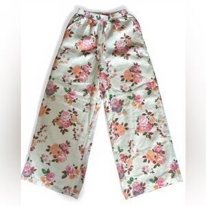 Lulus Wide Leg Floral Pants (Size S) 🌸✨ Flowy + Effortless